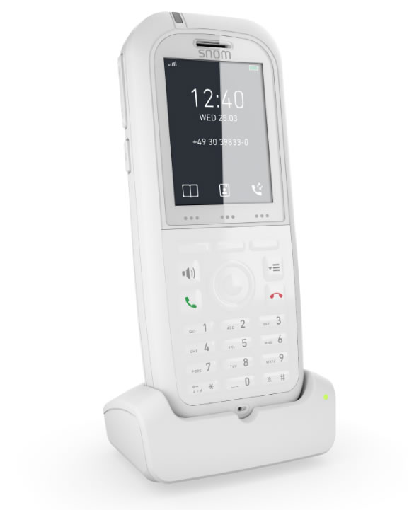 Snom M90 Dect Handset igienico Snom M90 antibatterico dect